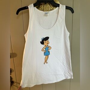Flinstones betty rubble tank top